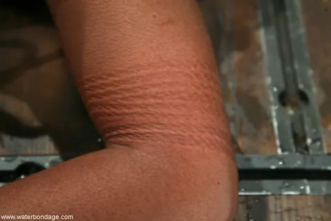 Vixen Fyre: Thick Ebony Babe Fucks a Dildo While Bound – photo 21 of 21