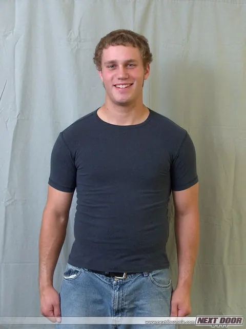 Amateur Guy Strips Nude and Shows His Hard Cock – photo 5 of 21