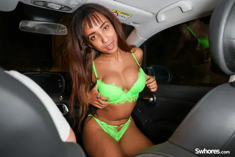 Latina in Lingerie Gets Fucked in the Car – photo 3 of 21