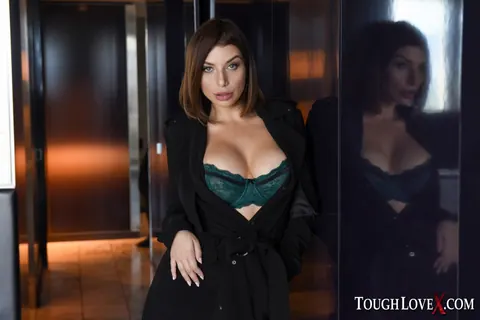Ivy Lebelle: Tattooed Brunette in Lingerie Spreads Her Legs – photo 2 of 20