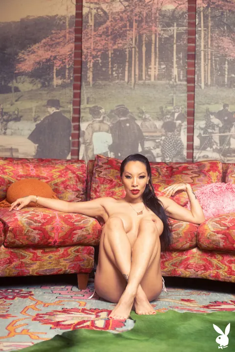 Asa Akira: Brunette Asian MILF Strips Off Her Lingerie and Fingers Her Pussy – photo 20 of 20