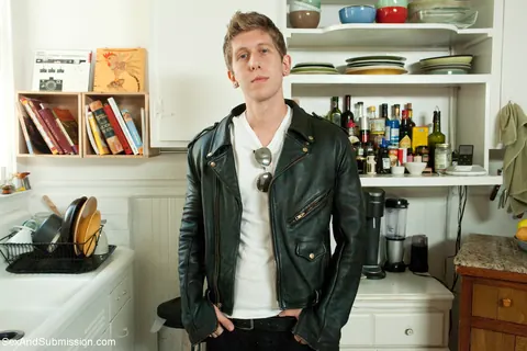 Syren De Mer: Redhead MILF in a Dress Strips in the Kitchen – photo 20 of 20