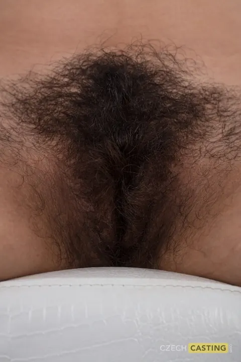 Czech First-Timer Strips Off Her Skirt and Pantyhose to Spread Her Hairy Pussy – photo 20 of 20