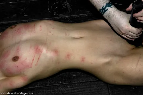 Circe Borges: Skinny Redhead Tied Up and Spreads Her Pussy – photo 17 of 21