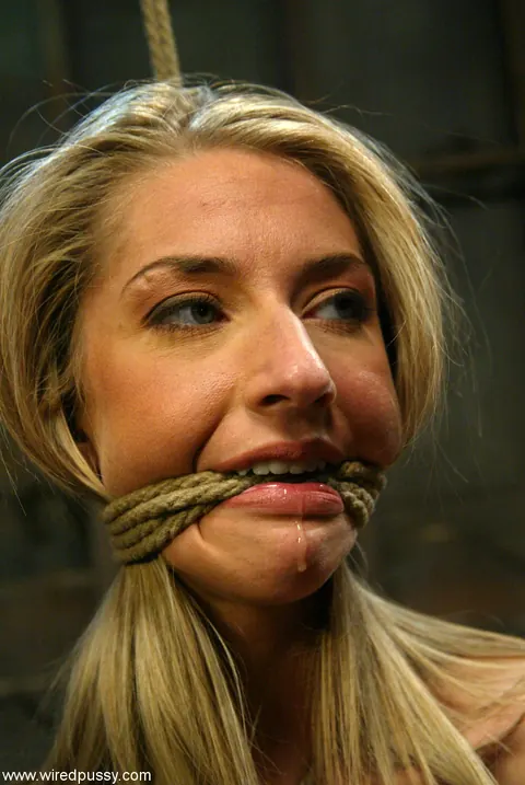 Sammie Rhodes: Busty Blonde MILF Dominates Bound Lover with Bondage – photo 4 of 21