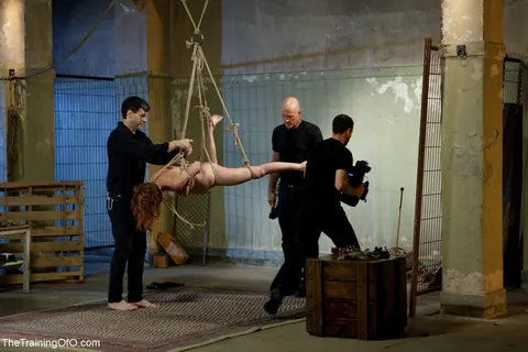 Lilla Katt: Tall Redhead Bound in BDSM Restraints – photo 8 of 21
