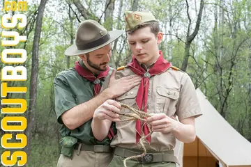 Hairy Men Fuck Bareback Doggy Style Outdoors