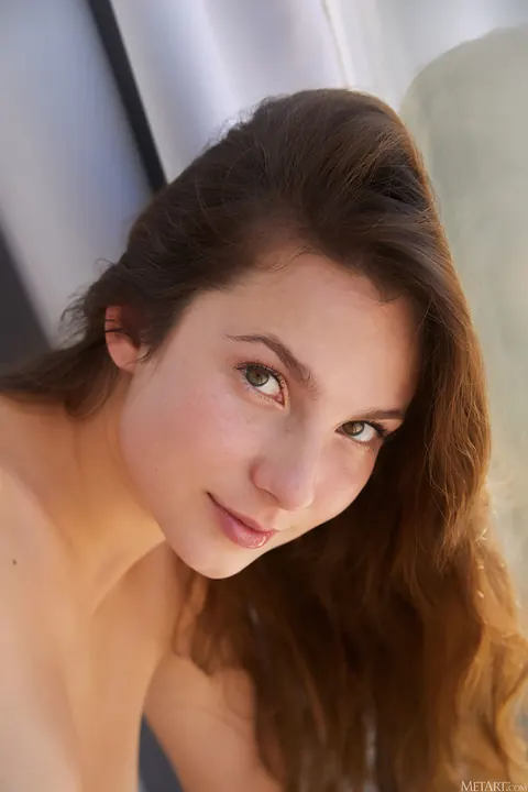 Ukrainian Brunette Undresses Fully and Poses Nude – photo 20 of 21