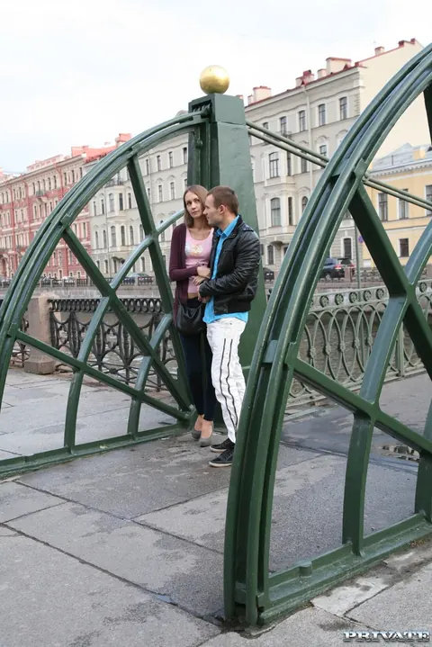 Mishelle: Thick Russian Redhead Takes Anal Outdoors and Gets Cum on Her Ass – photo 4 of 21