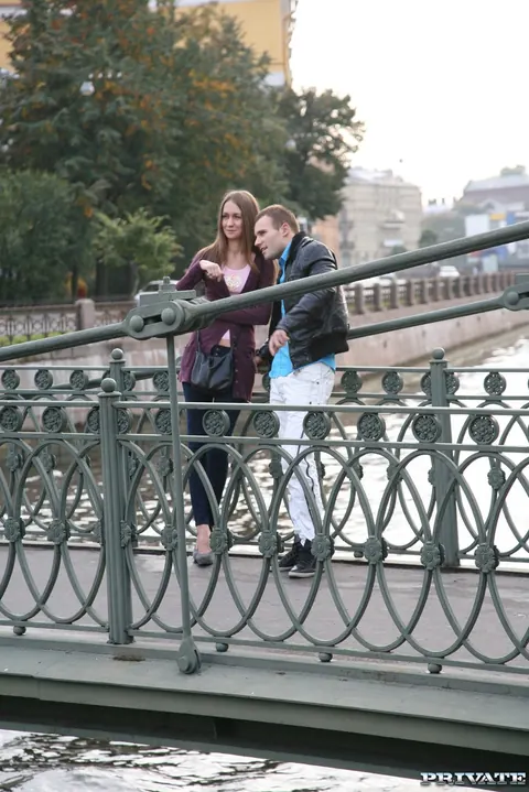 Mishelle: Thick Russian Redhead Takes Anal Outdoors and Gets Cum on Her Ass – photo 2 of 21