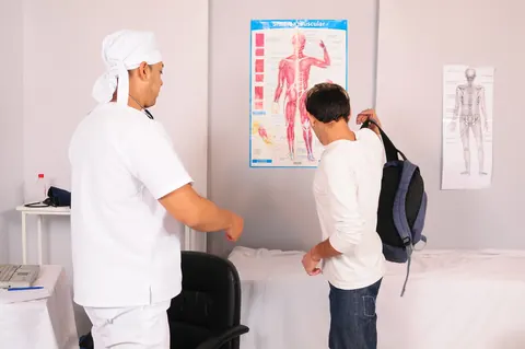 Man Strips and Sucks His Doctor's Stiff Cock – photo 2 of 21