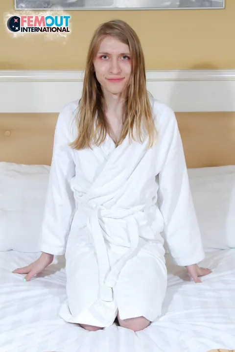 Slim Trans Woman Takes a Dildo Anally and Spreads – photo 2 of 16