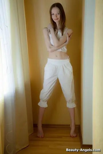 European Woman Strips and Spreads Her Pink Holes