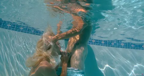 Chanel Grey: Tall Blonde Gets Fucked Doggy Style by the Pool – photo 11 of 21