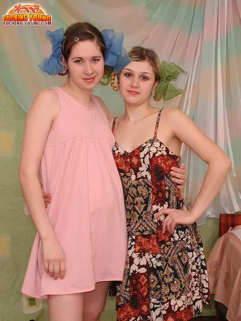 Hairy Lesbians in Pantyhose Share a Double Dildo – photo 4 of 20