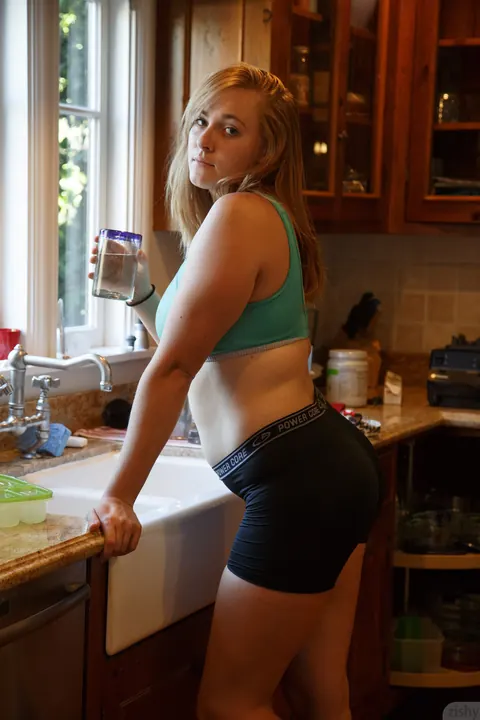 Deirdre Collins: Redhead Soccer Player with Big Natural Tits Bares Her Ass – photo 6 of 11