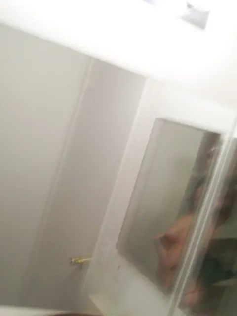 Riley Jensen: Petite Brunette Takes Nude Mirror Selfies in the Bathroom – photo 4 of 21
