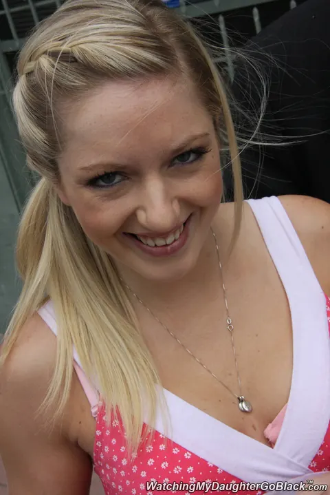 Kylee Reese: Blonde with Pierced Pussy Rides Big Black Cock – photo 1 of 21