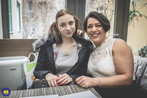 Aisha Bahadur: Mature Ukrainian Lesbians in Skirts and Jeans Lick and Finger in a Threesome – photo 11 of 19