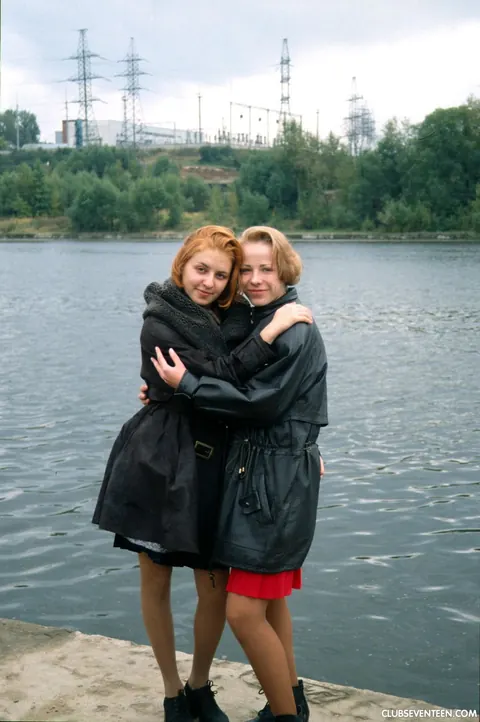 Olga D: European Lesbians Spread and Lick in Public – photo 7 of 21