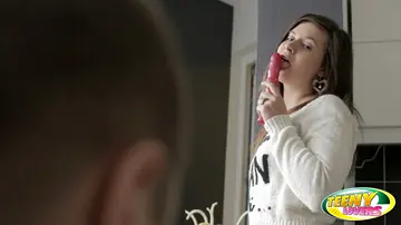 Vika Volkova – Tall Russian Redhead Kisses Then Gets Fucked Doggy Style