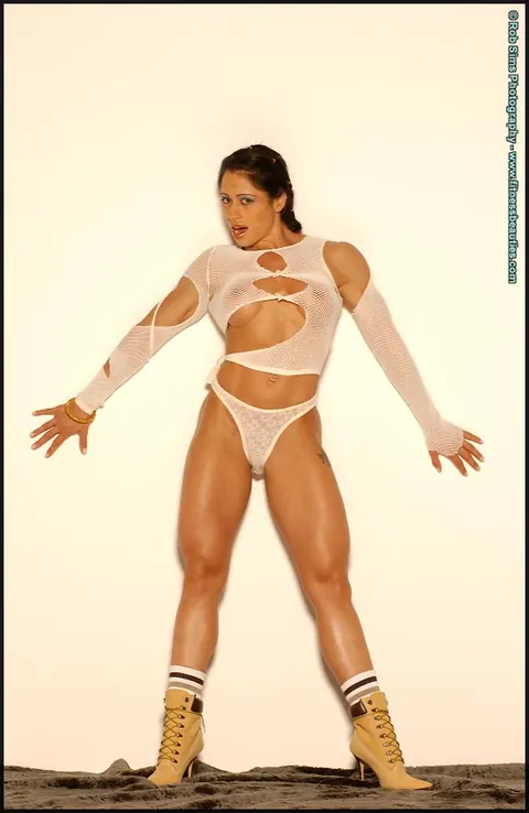 Tara Scotti: Brunette with Big Natural Tits and Thick Ass Poses in Panties – photo 11 of 15