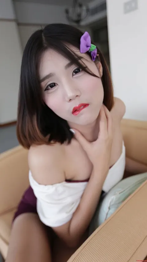 Brunette Asian Trans Woman Undresses and Poses Nude – photo 11 of 21