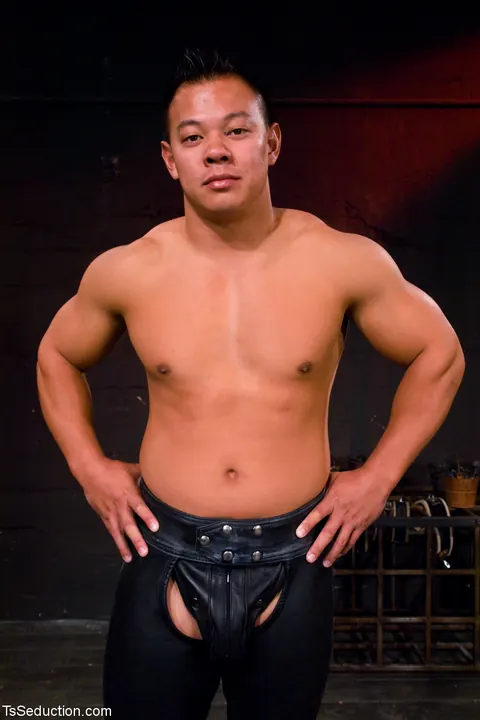 Trans Woman Dominates Her Partner in Bondage Session – photo 1 of 21