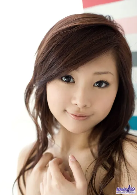Suzuka Ishikawa: Thick Japanese Brunette Strips Out of Her Shorts and Panties – photo 14 of 16