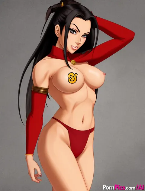 AI-Generated Busty Woman in a Bikini Pulls Her Top Aside – photo 5 of 11