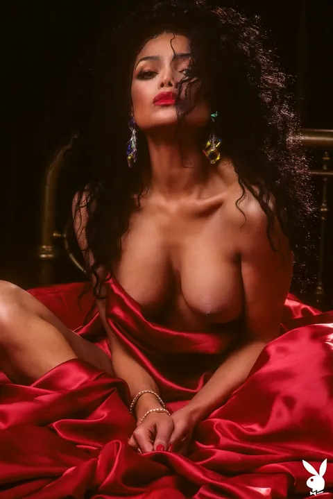 La Toya Jackson: Ebony Brunette Poses in Glamorous Lingerie – photo 2 of 20