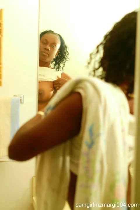 Marguerite Martin: Tall Ebony Brunette Shows Her Big Natural Tits – photo 4 of 15