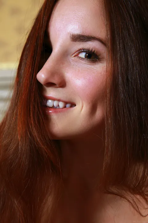 Stefany Sonri: Russian Redhead Spreads Her Hairy Pussy Wide for the Camera – photo 20 of 21