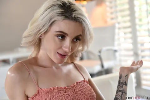 Kylie Rocket: Petite Tattooed Brunette and Redhead Share a Huge Cock for Anal Threesome – photo 10 of 21