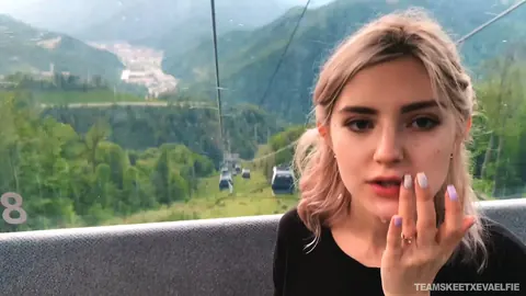 Eva Elfie: Blonde Russian Sucks Cock in a Gondola Lift – photo 17 of 19
