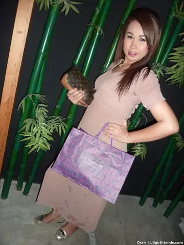 Hairy Asian Trans Woman Strips Nude in a Hotel