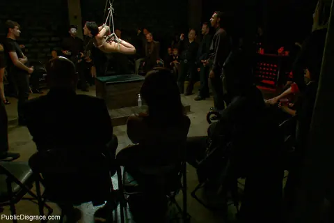 Bobbi Brixton: Blonde Women Get Fucked and Bound in Public Group BDSM – photo 20 of 21