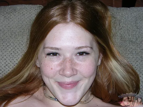 Harper Red: Redhead Undresses and Spreads Her Hairy Pussy – photo 14 of 16