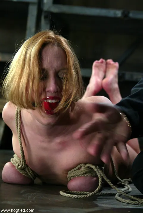 Dee Williams: Thick Redhead MILF with Big Tits Gets Hogtied in Bondage – photo 6 of 21