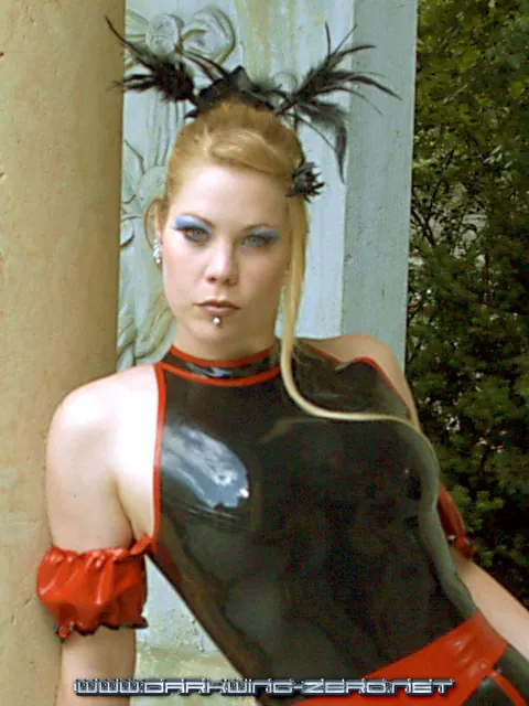 Blonde MILF Teases in a Latex Skirt and High Heels – photo 3 of 16