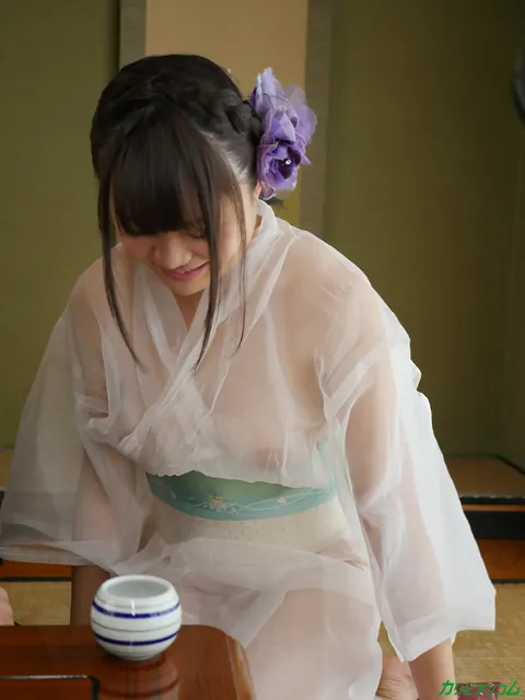 Japanese Brunette Masseuse Sucks, Rides and Takes a Creampie – photo 7 of 20