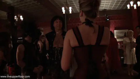 Amber Keen: Busty and Small-Titted Brunettes in Latex Uniforms Finger Each Other – photo 14 of 21
