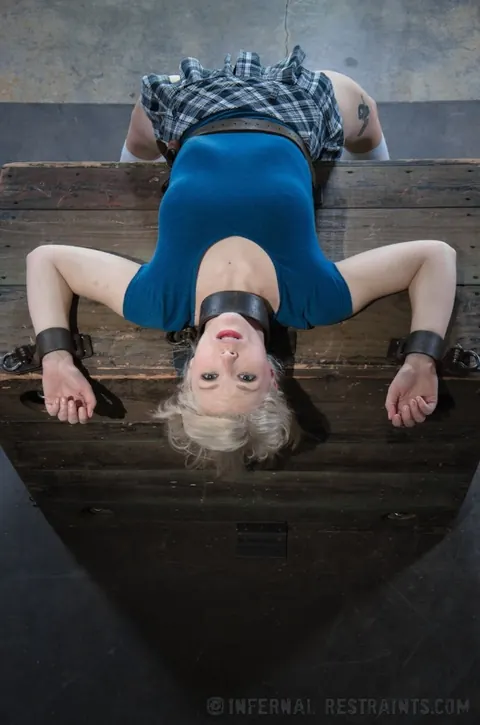 Ella Nova: Blonde in Socks Gets Bound and Eaten Out – photo 8 of 16