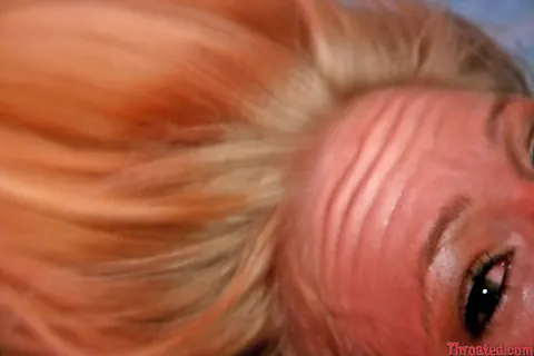 Aaliyah Jolie: Slim Blonde MILF Deepthroats and Takes a Messy Cumshot – photo 10 of 17
