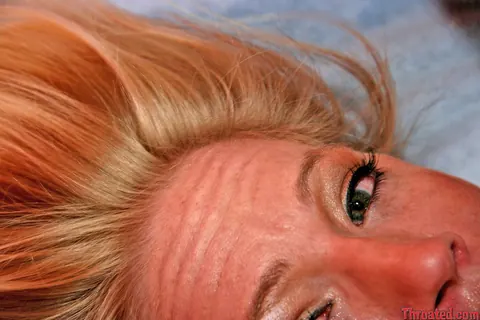 Aaliyah Jolie: Slim Blonde MILF Deepthroats and Takes a Messy Cumshot – photo 11 of 17