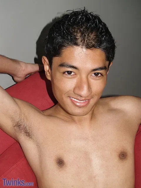 Slim Hairy Guy Strips and Jerks Off in the Bathroom – photo 4 of 21