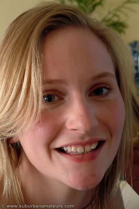 All Ruth: British Blonde Shows Her Natural Tits and Spreads Her Legs on the Sofa – photo 15 of 20