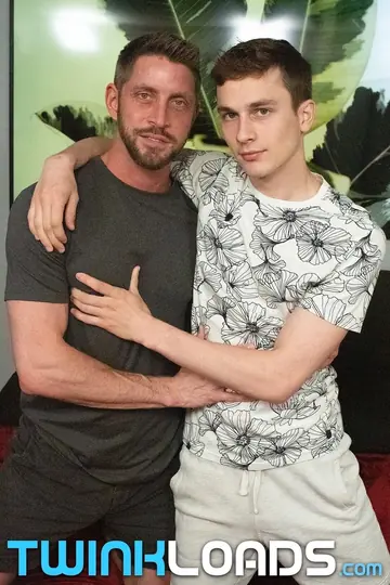 Brunette Twink Rims His Partner Before Anal Sex