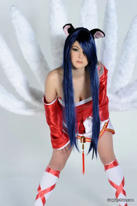 Brunette PAWG in Cosplay Fingers Her Pussy – photo 1 of 11