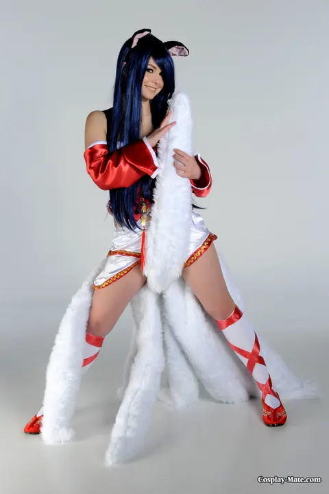 Brunette PAWG in Cosplay Fingers Her Pussy – photo 7 of 11